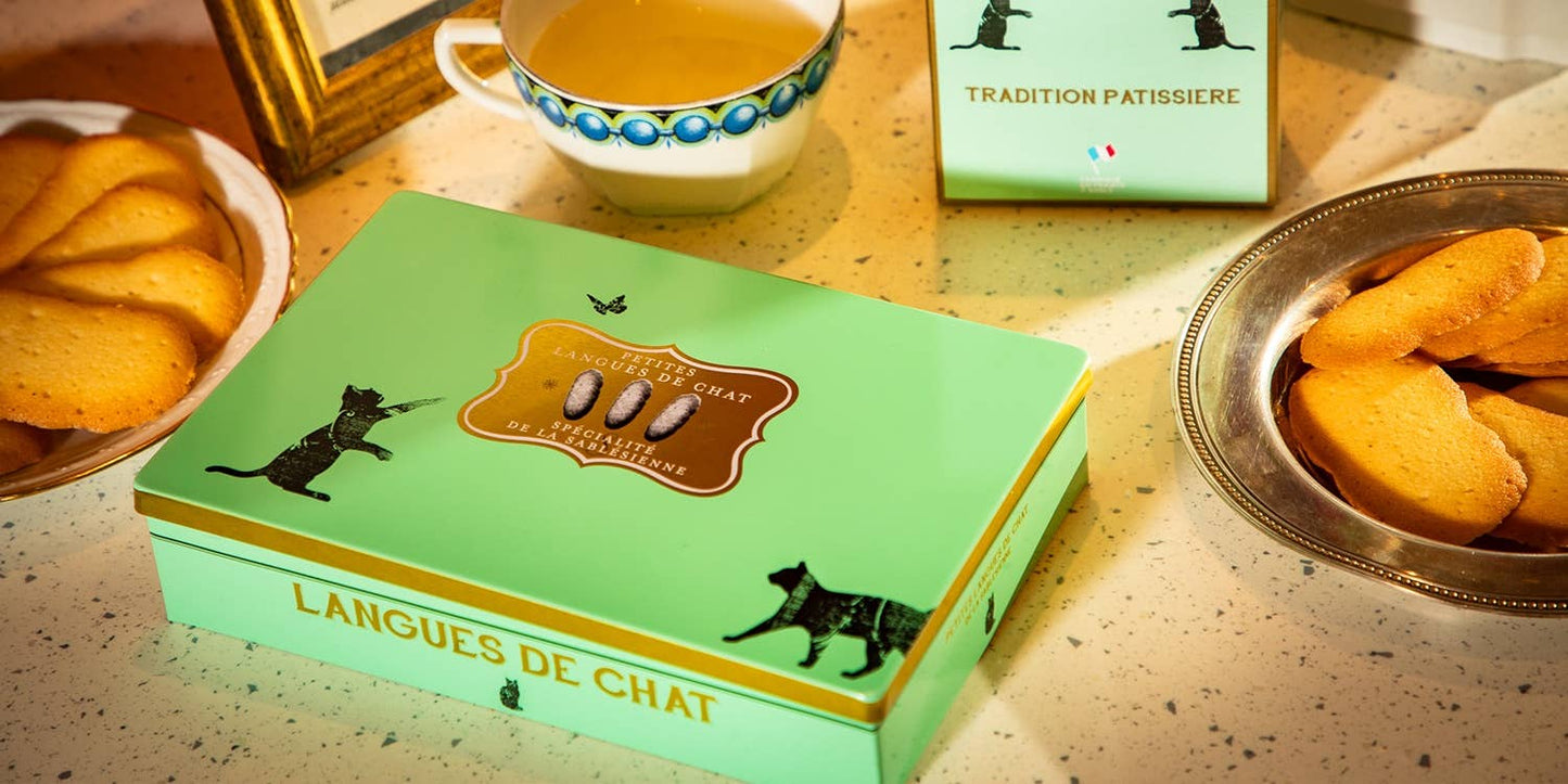 La Sablesienne Cat Tongue Biscuits, 4.23oz