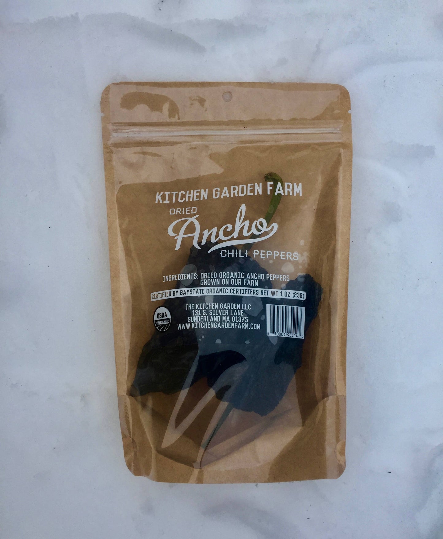 Kitchen Garden Farm Organic Dried Ancho Chili Peppers