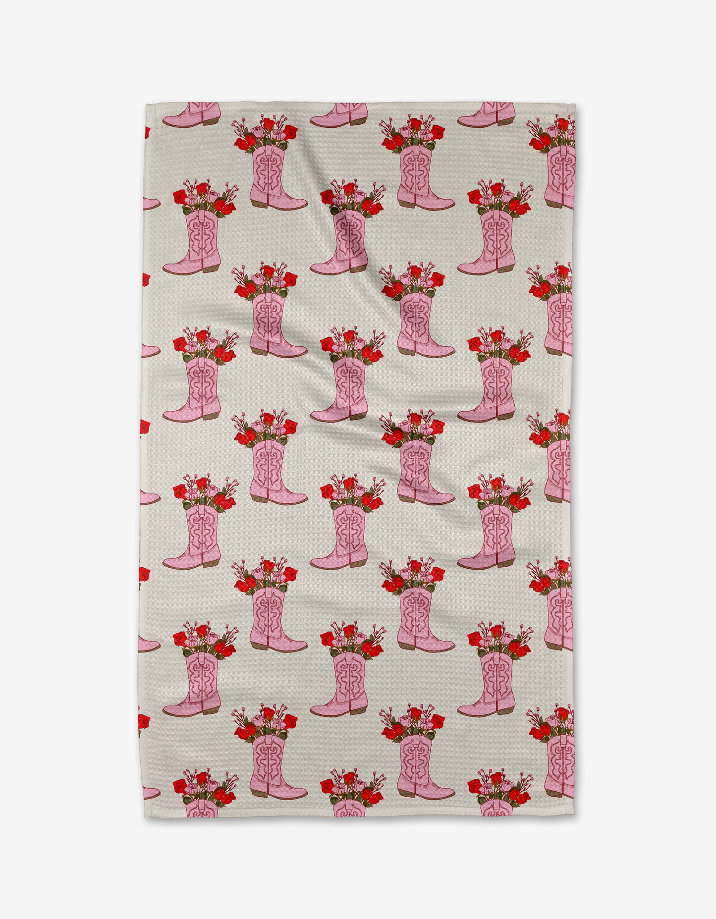 Geometry - Cowgirl Boots Tea Towel