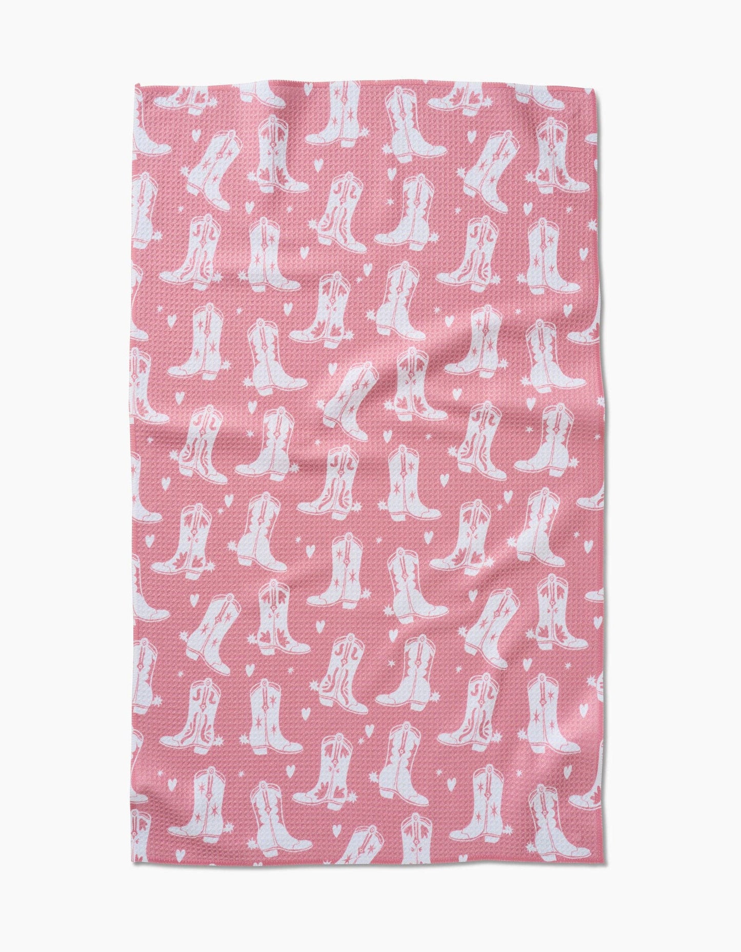 Geometry - Boots On Worries Gone Tea Towel