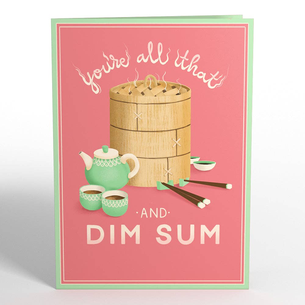 Lovepop You're All That and Dim Sum Pop-Up Card