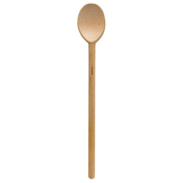 Classic French Beechwood Spoon, 14in