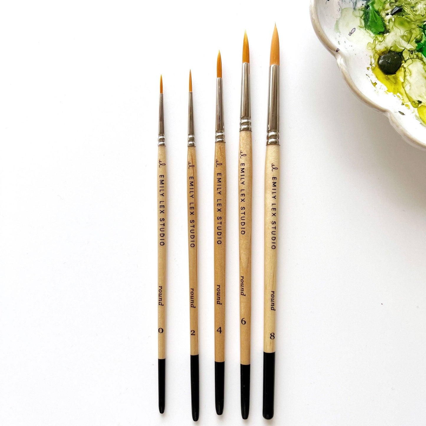 emily lex studio Watercolor Paintbrush Set