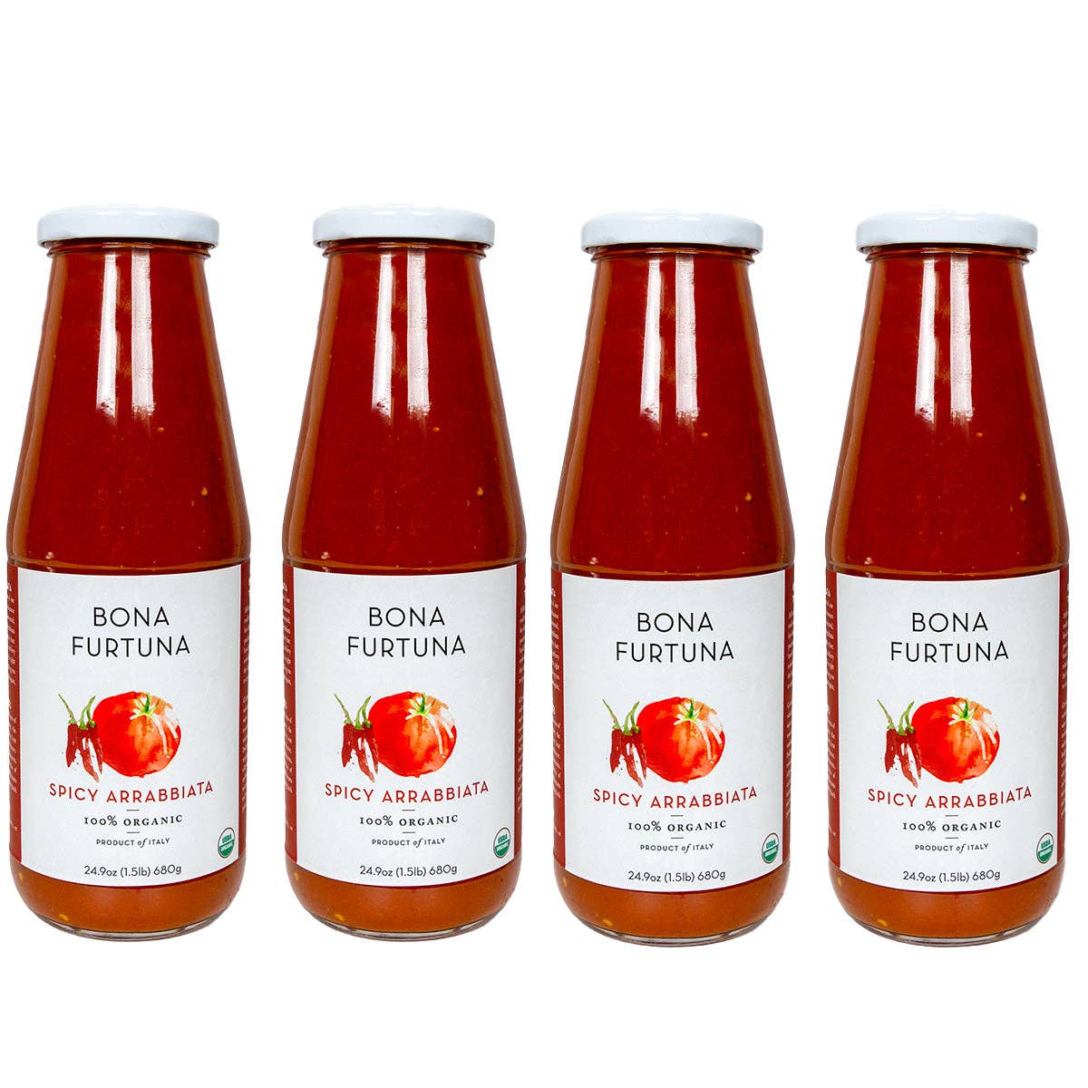 Bona Furtuna Organic Arrabbiata Marinara Pasta Sauce