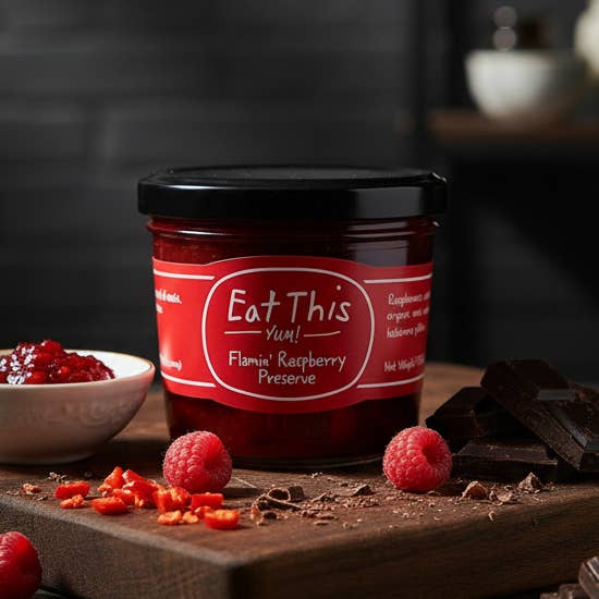 Eat This Yum - Flamin' Raspberry Preserve
