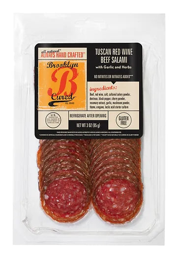Brooklyn Cured Tuscan Red Wine Beef Salami