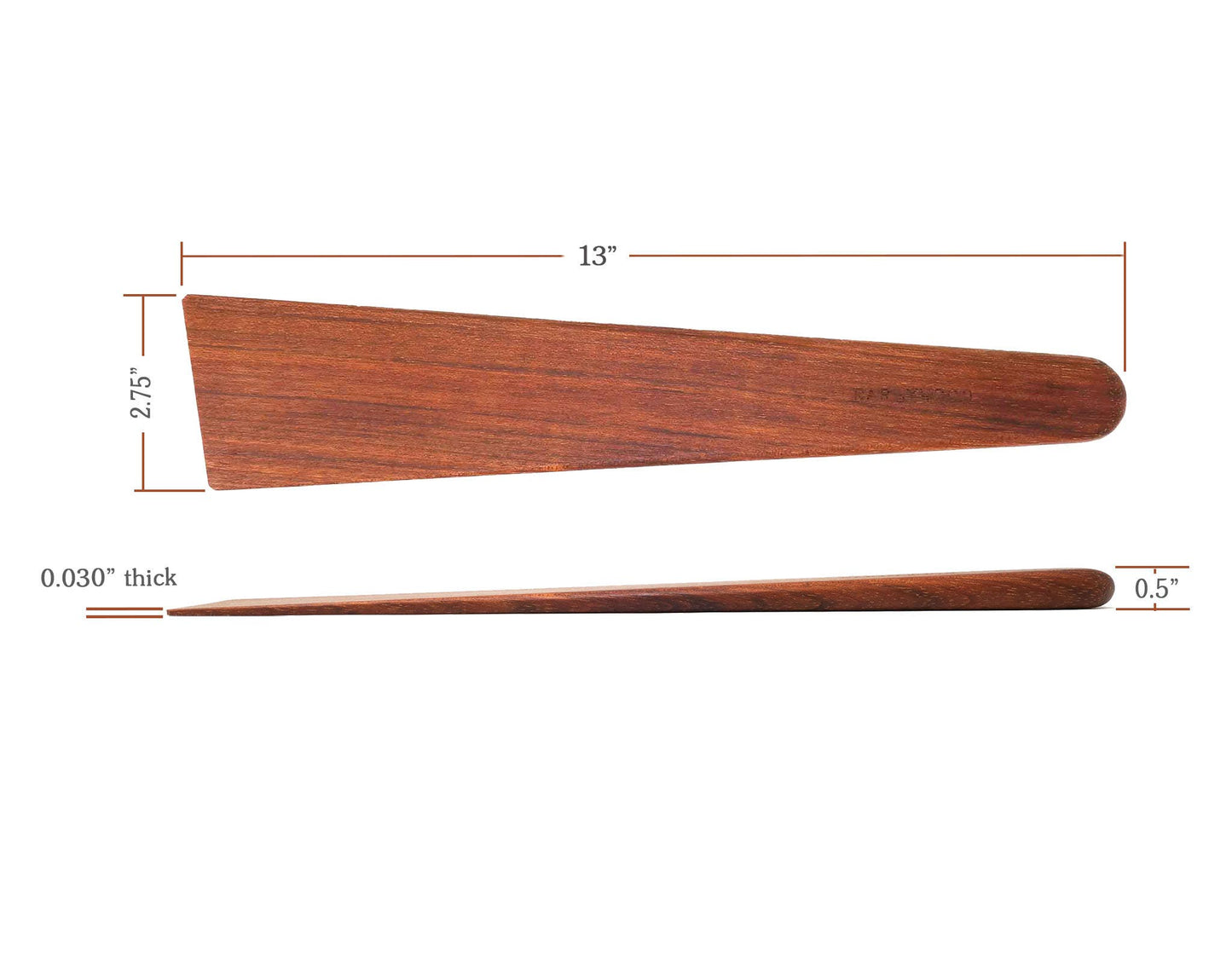 Earlywood Big Tera Scraper, Jatoba