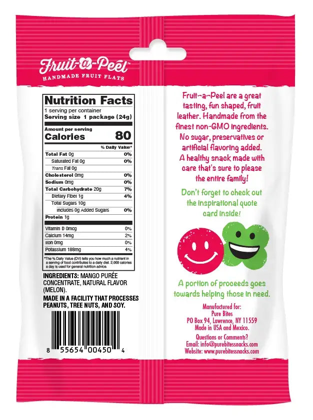 Fruit-a-Peel - Fruit-a-Peel Cherry Berry Fusion Fruit Flats