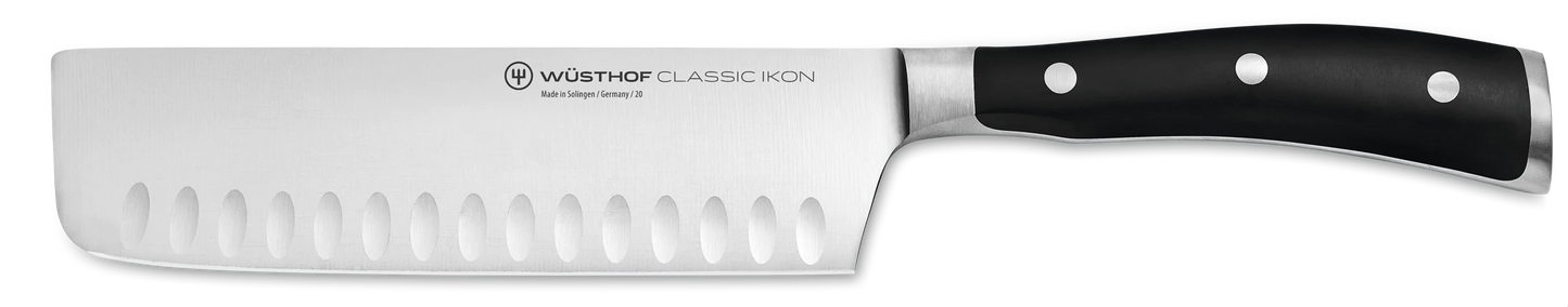 Wüsthof Classic Ikon Nakiri Knife Hollow Edge - 7"