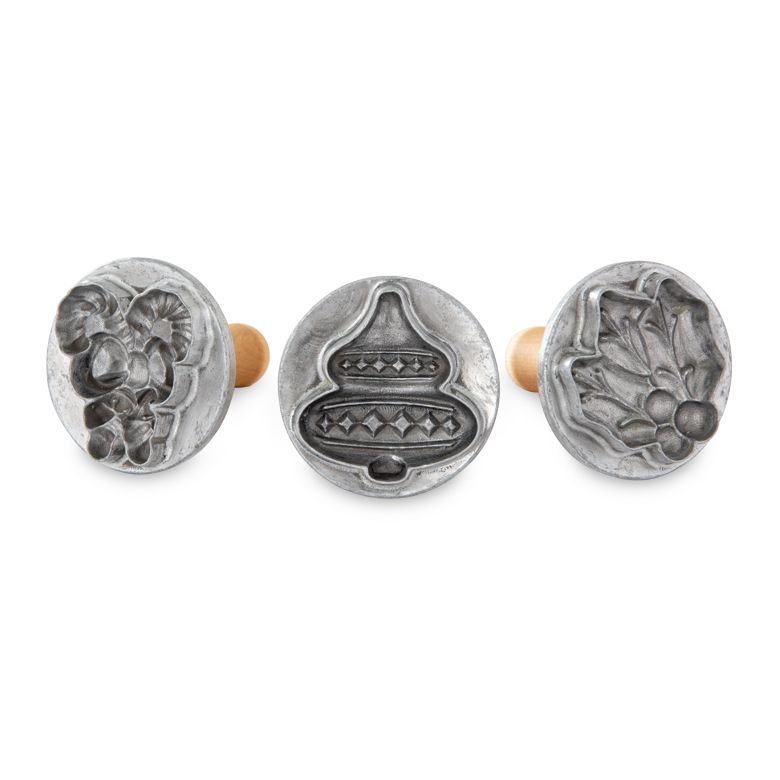 Nordicware Holiday Cast Cookie Stamps 3D