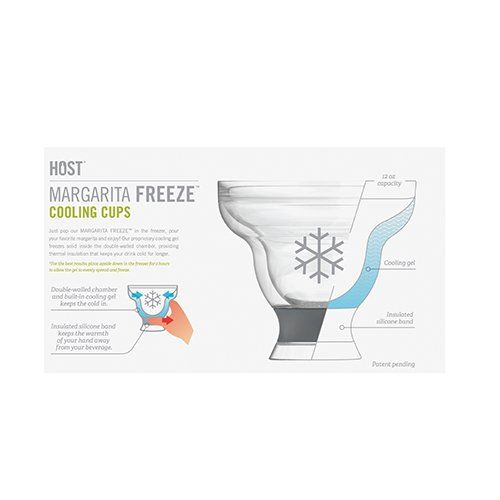 True Margarita Freeze Cooling Cups by Host