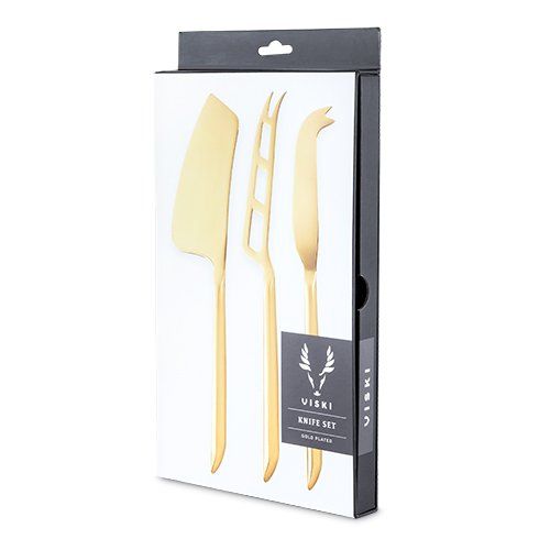 True Belmont Cheese Knife Set by Viski