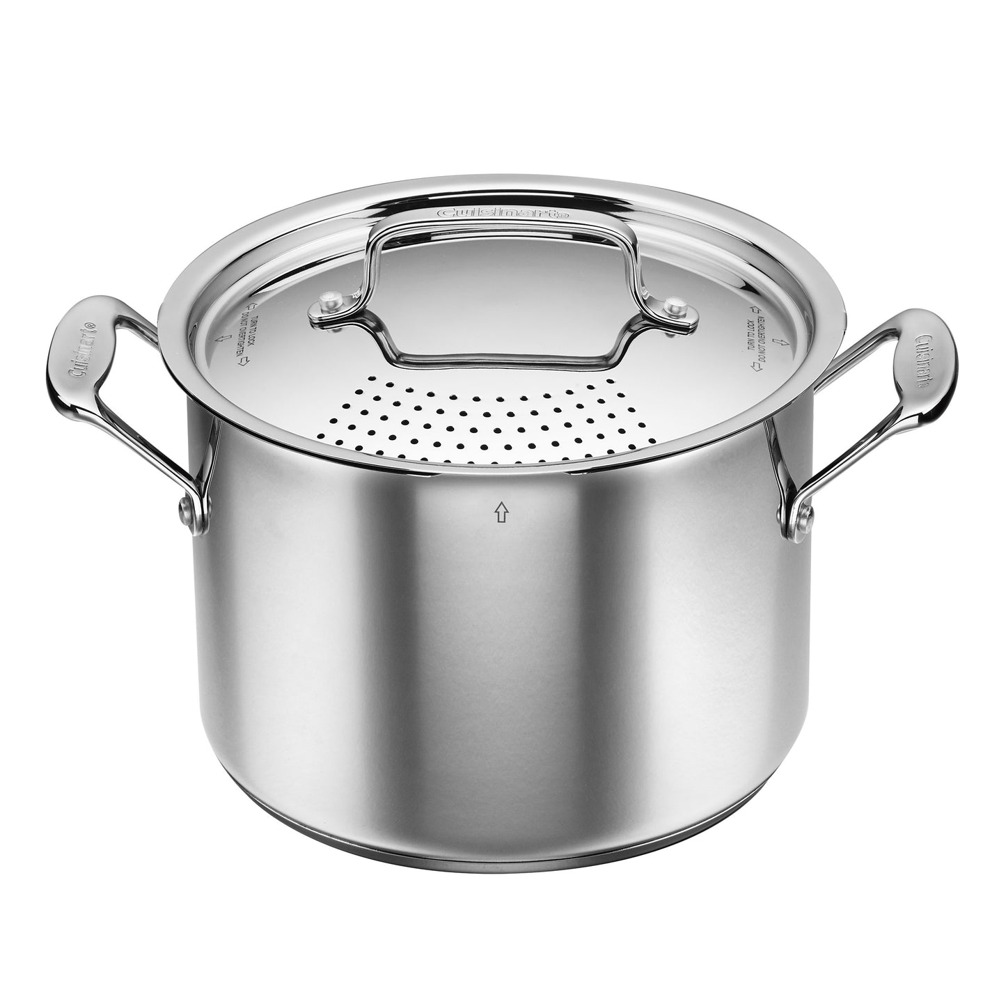 Cuisinart Chef's Classic Stainless Stockpot with Straining Cover - 6 Qt