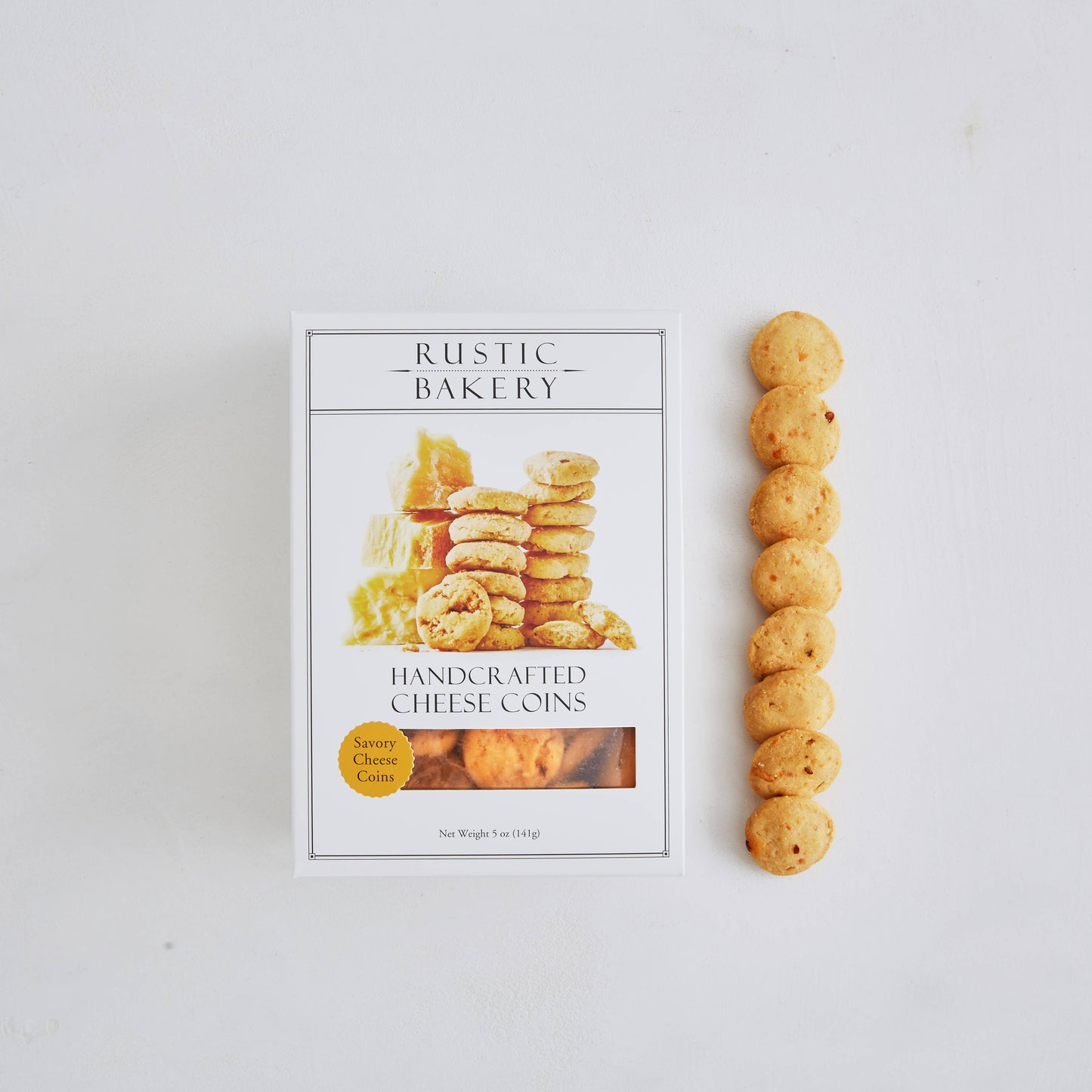Rustic Bakery Savory Cheese Coins