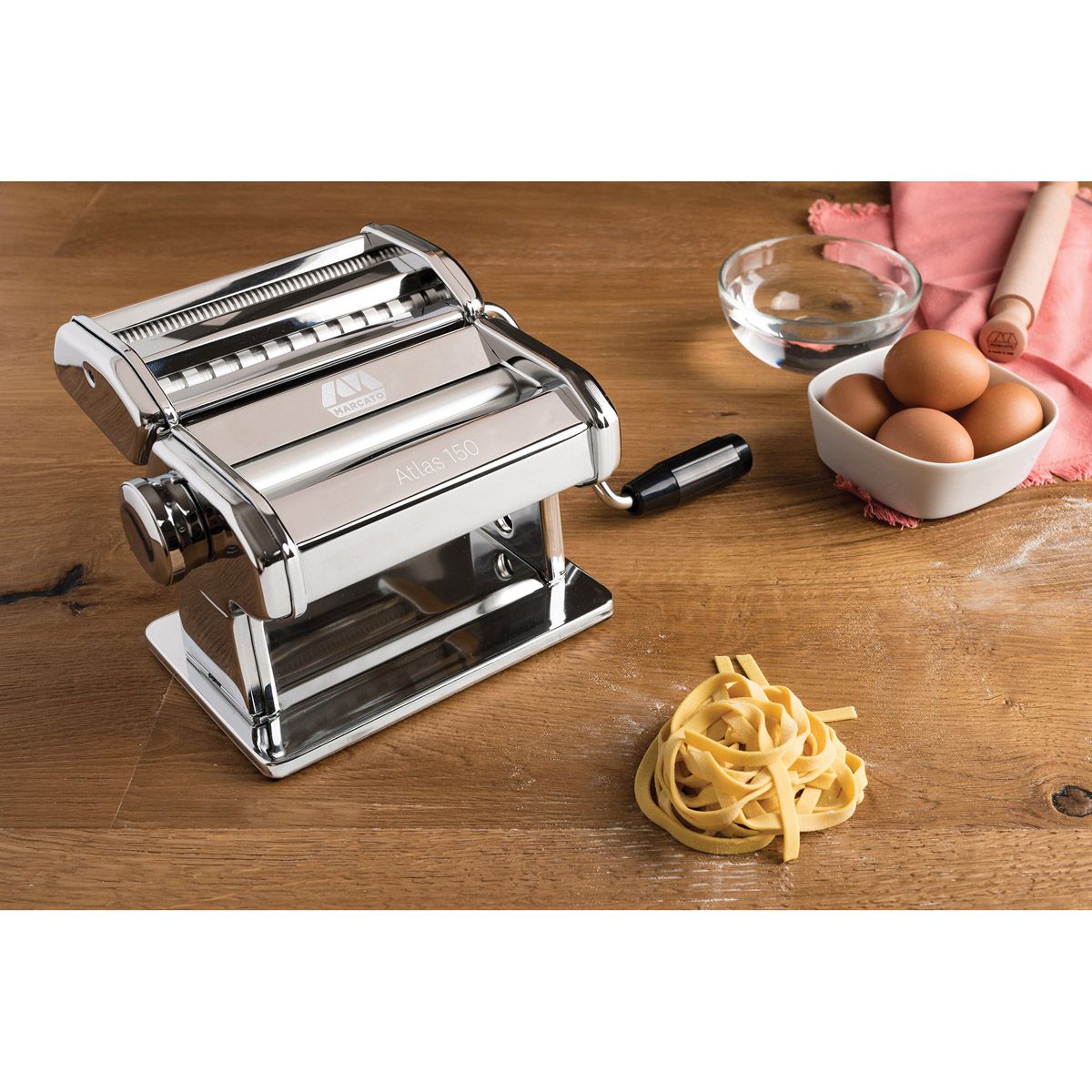 Marcato Atlas 150 Pasta Machine, Chrome