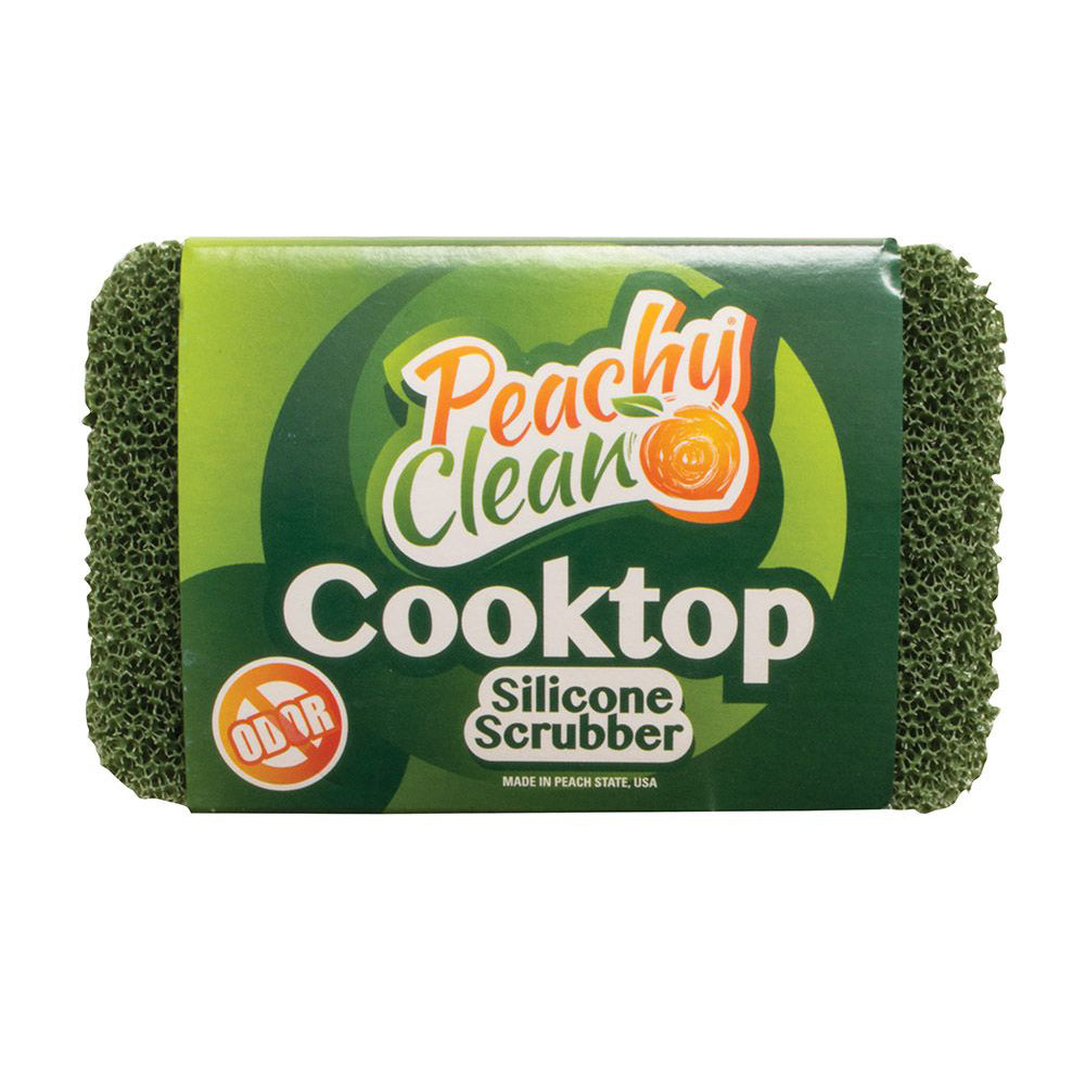 Peachy Clean Cooktop Scrubber