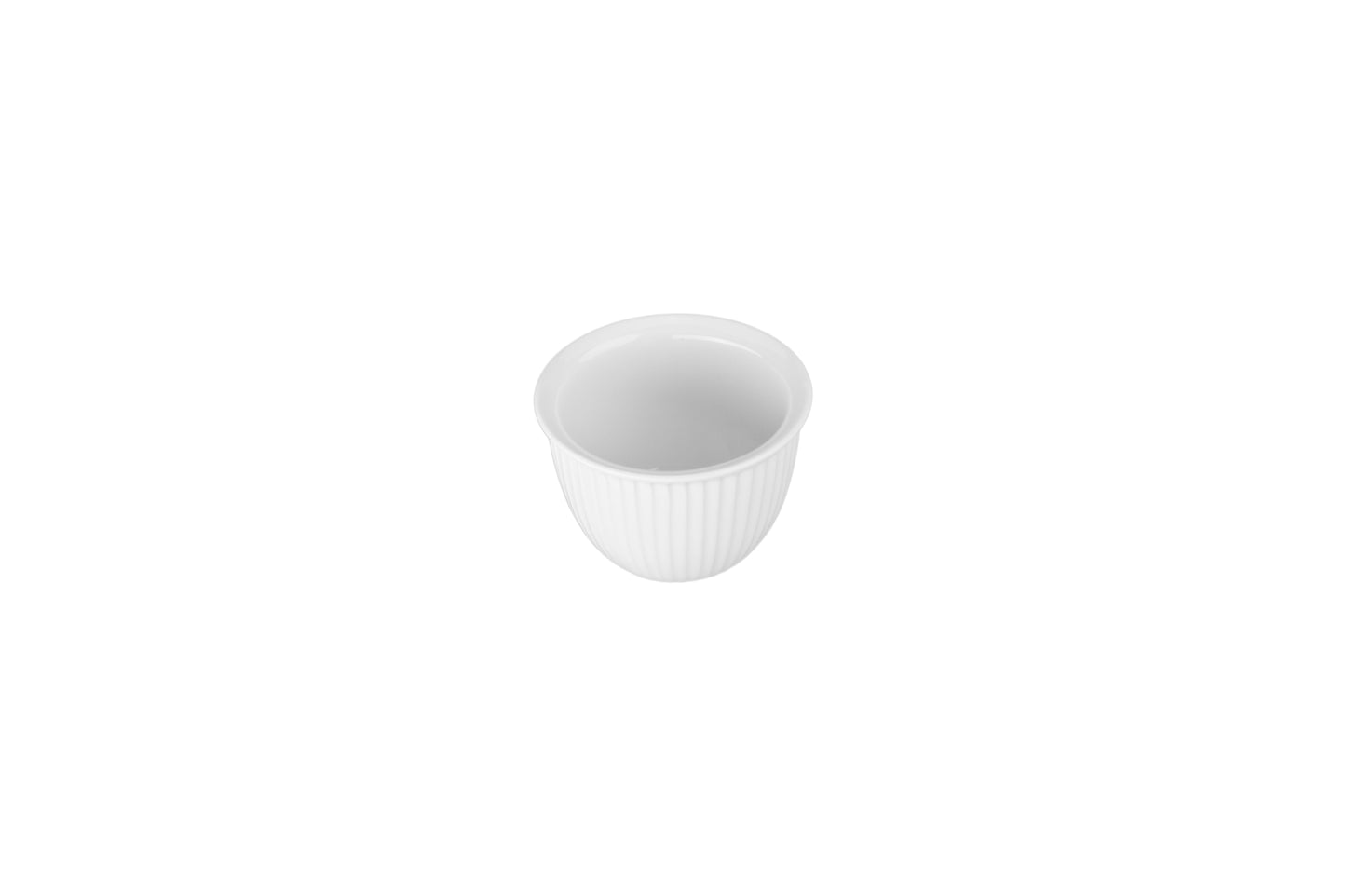 Ribbed Custard Cup, 7 oz