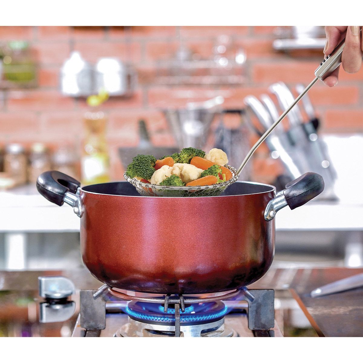 Helen's Asian Kitchen Spider Strainer, 5"