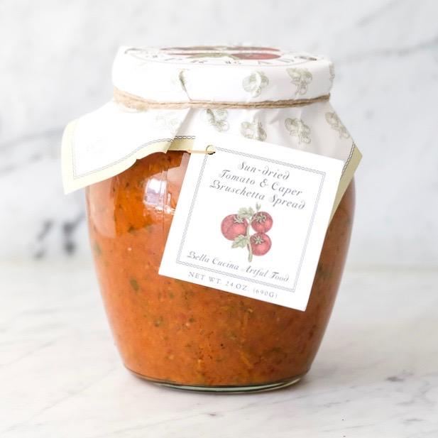 Bella Cucina Sun Dried Tomato & Basil Bruschetta, 23 oz