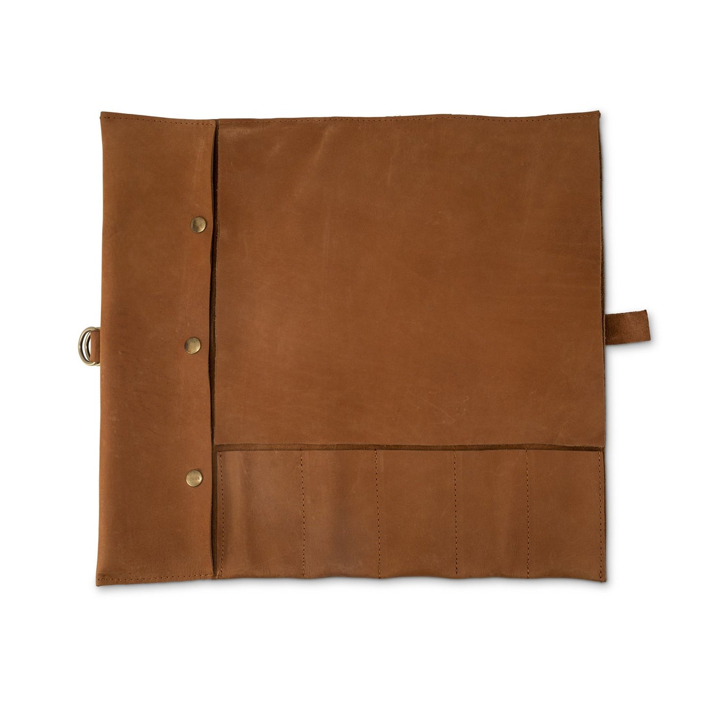 Hammer Stahl Leather Knife Roll - 5 slot