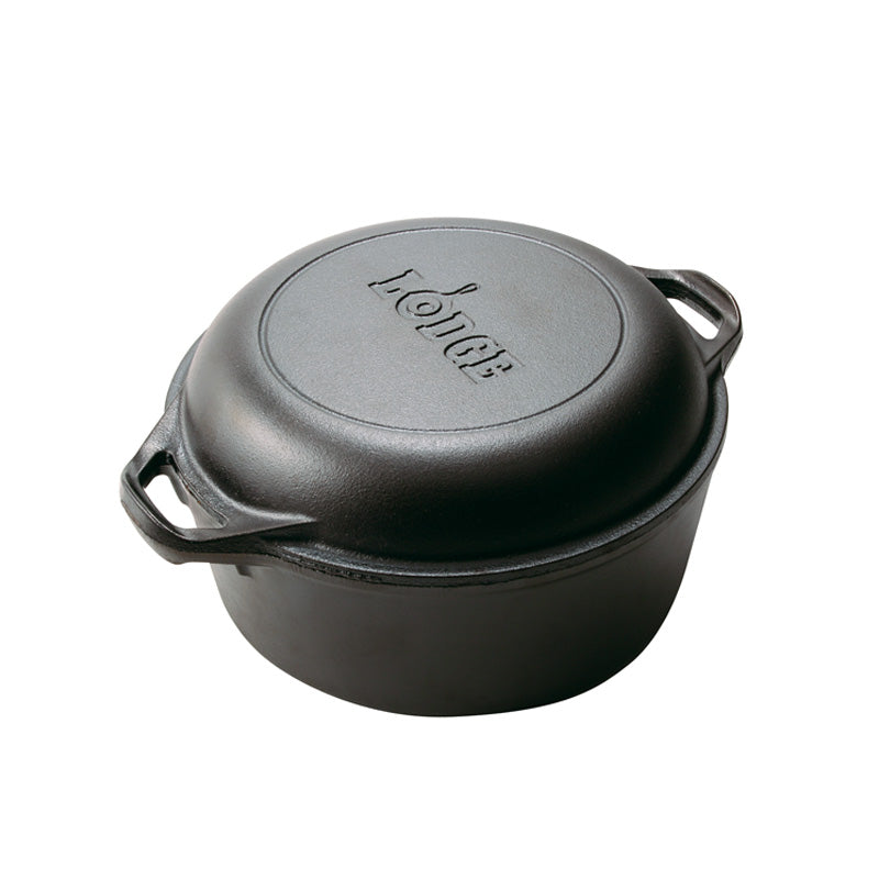 Lodge Double Dutch Oven - 5 qt