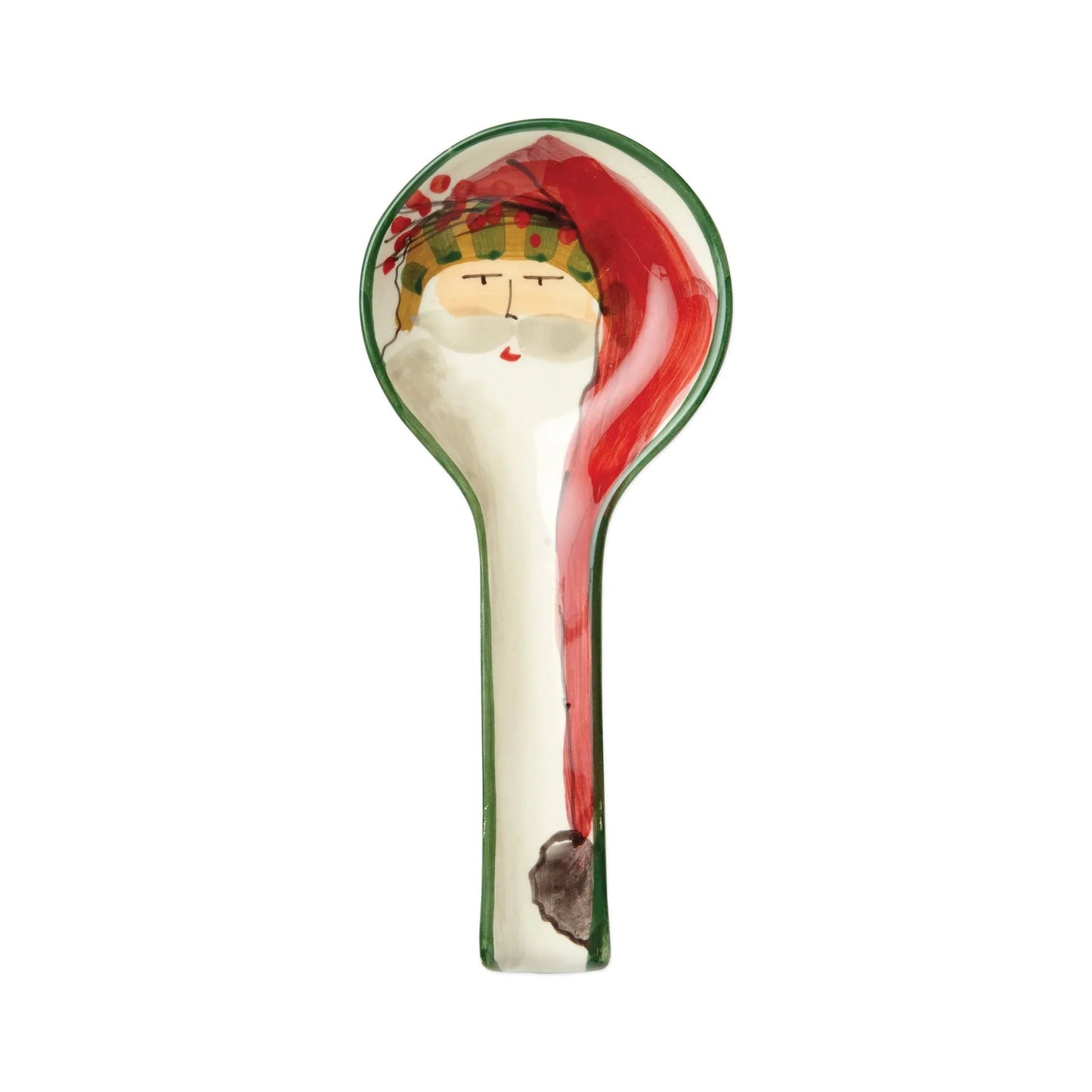 Vietri Old St. Nick Spoon Rest