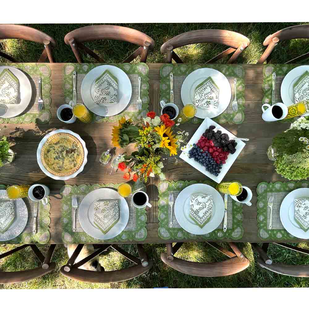 Pomegranate Rectangle Rice Placemats