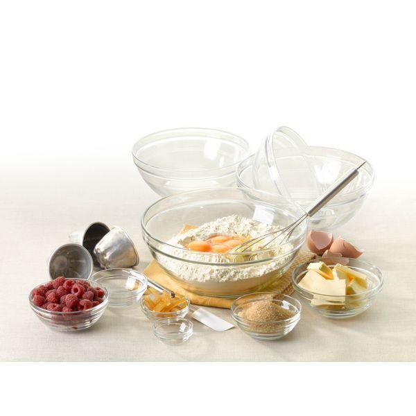 Duralex Le Gigogne® Stackable Clear Bowl, 3.5 Qt