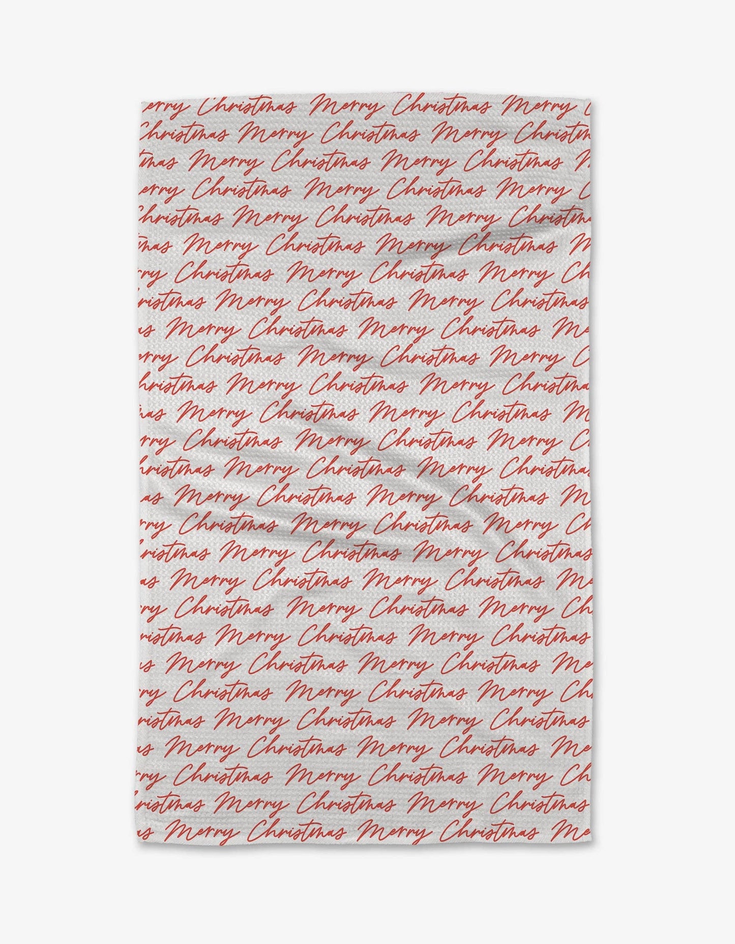 Geometry - Christmas Greeting Tea Towel