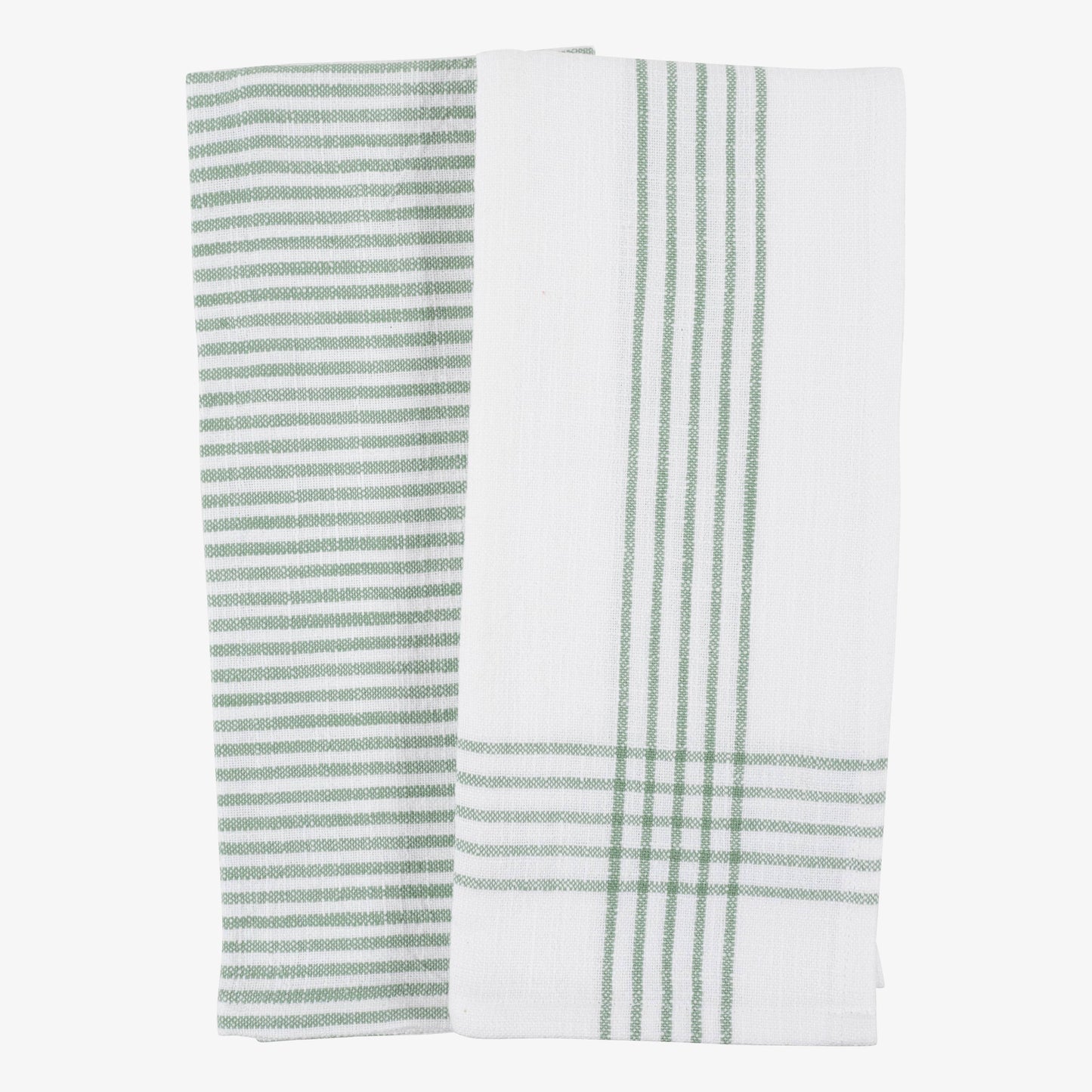 KAF Home Monaco Green Washed Dish Towel- 2 PC