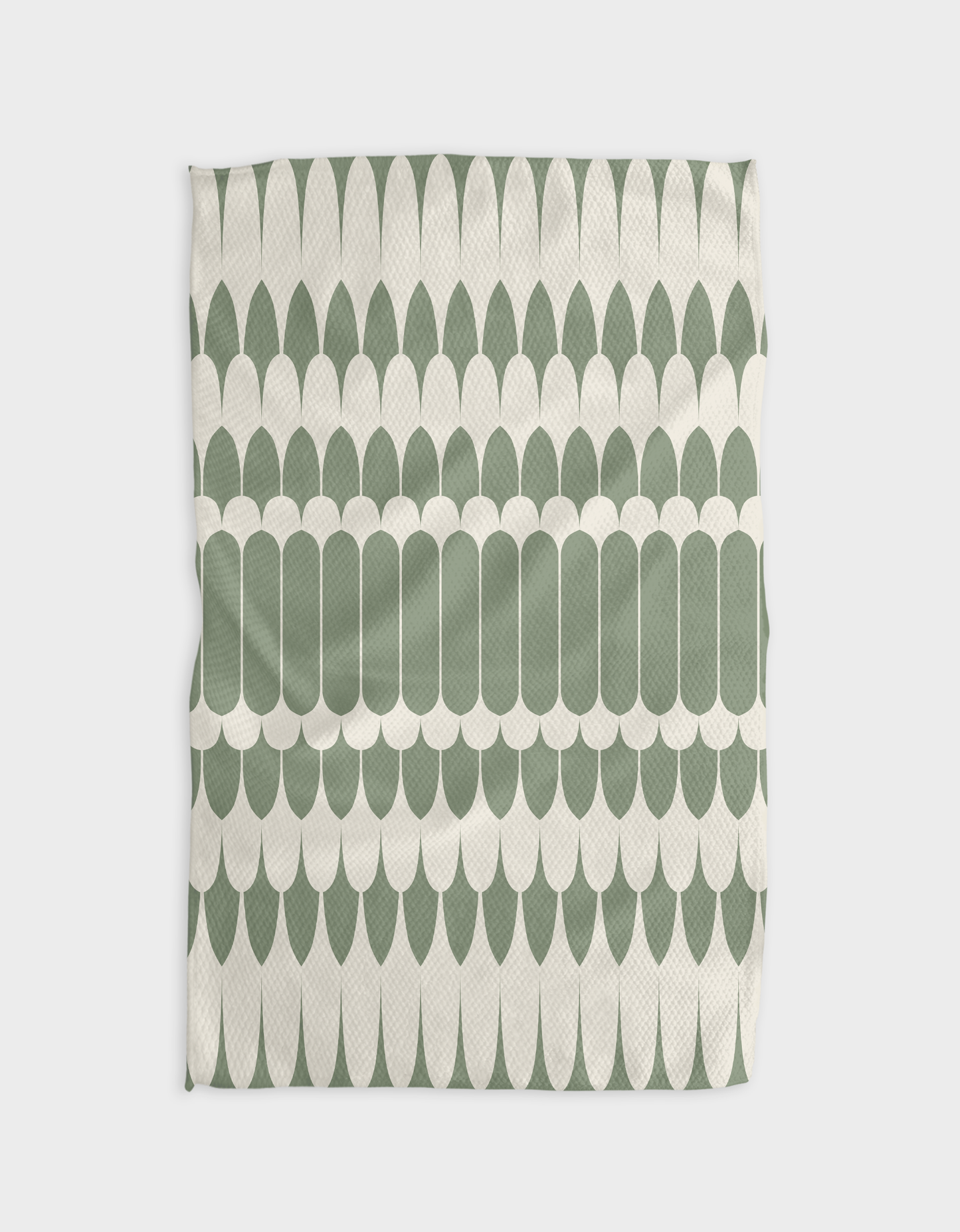 Geometry - Salle Verte Kitchen Tea Towel