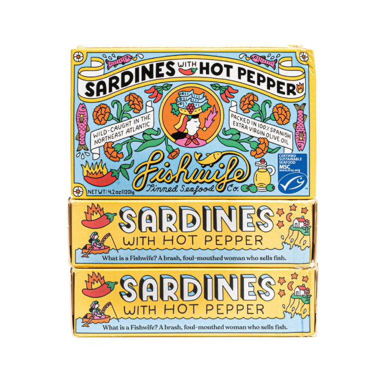 Fishwife Sardines with Hot Pepper