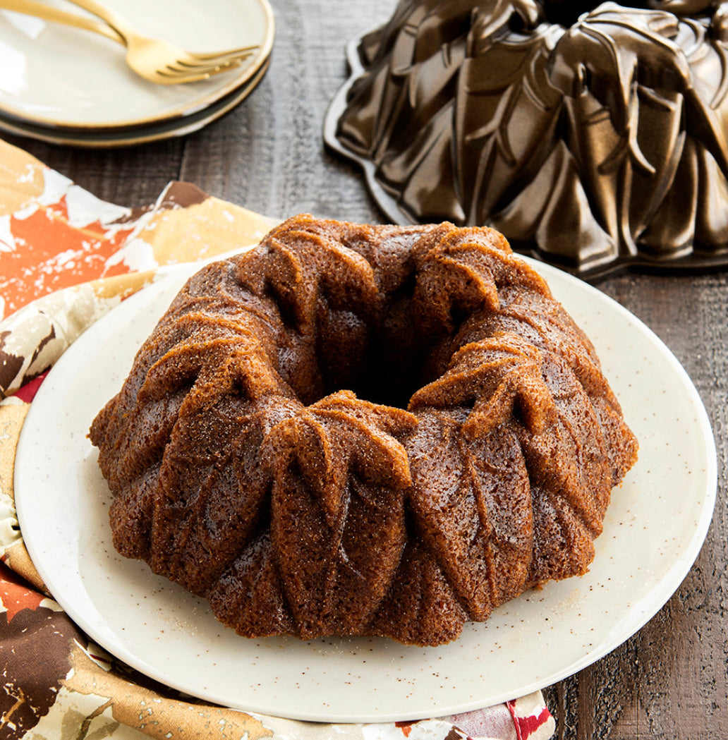 Nordicware Harvest Leaves Bundt Pan