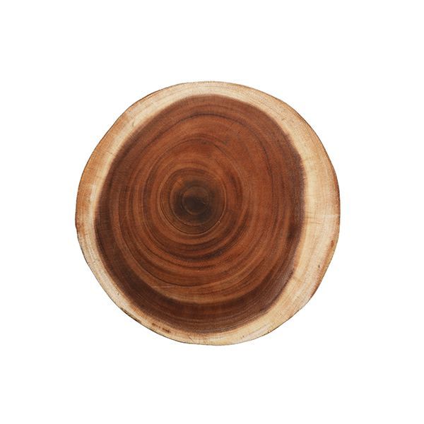 Slice Acacia Wood Charger - 13"