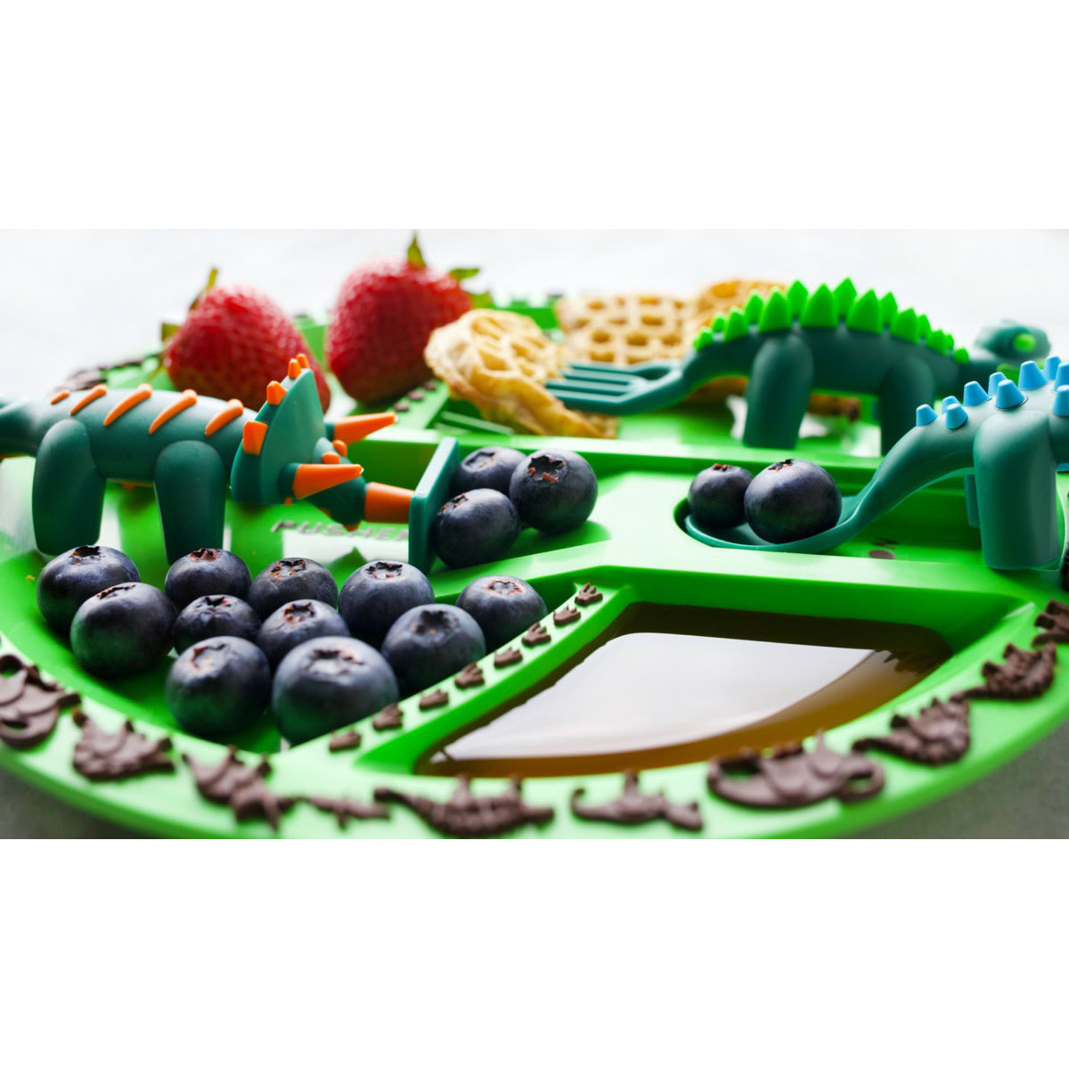 Constructive Eating Dino Pusher