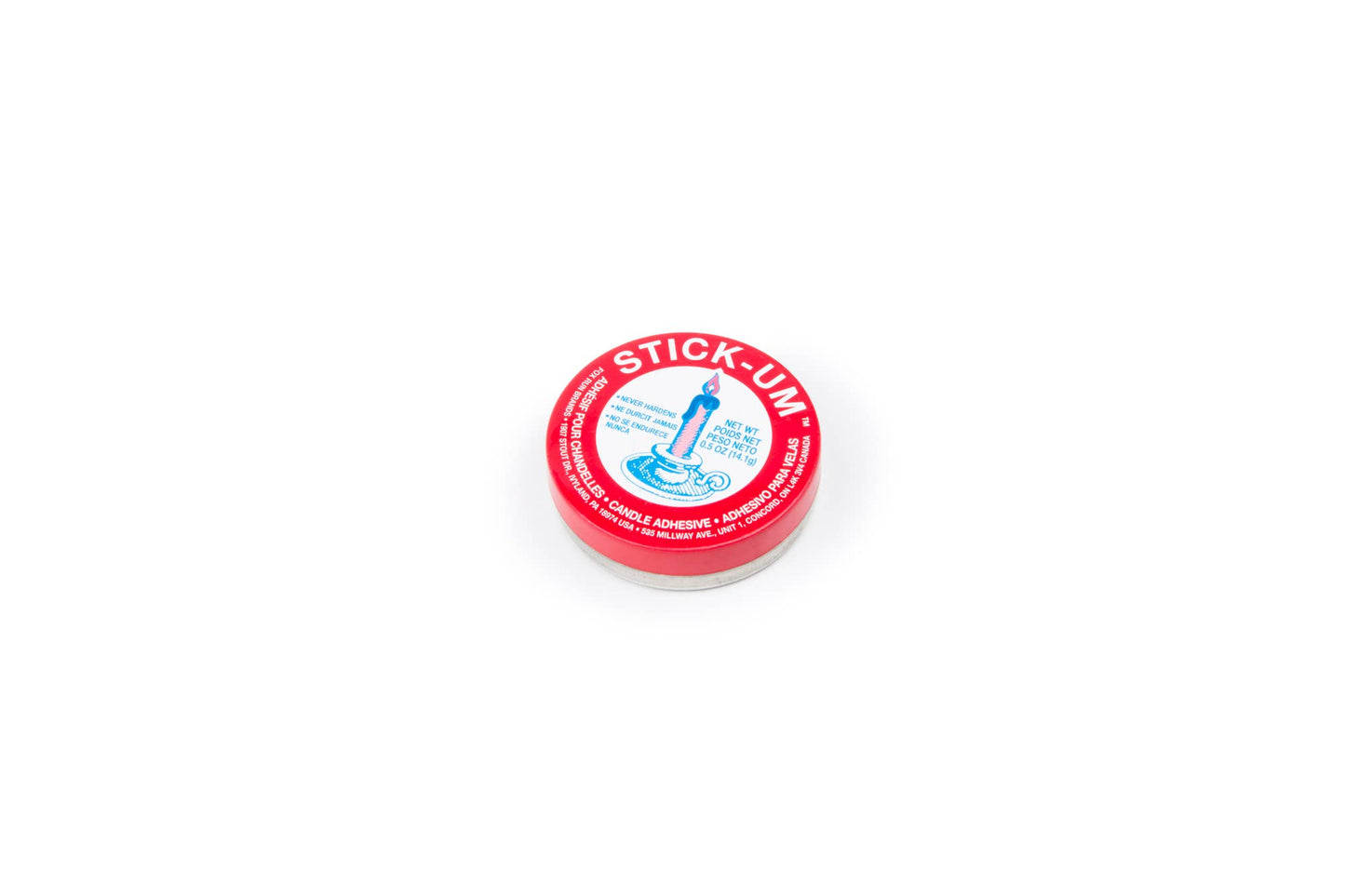 Stick-Um Candle Adhesive, 1/2-Ounce