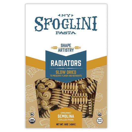 Sfoglini Radiators Pasta, Organic Durum Semolina Pasta