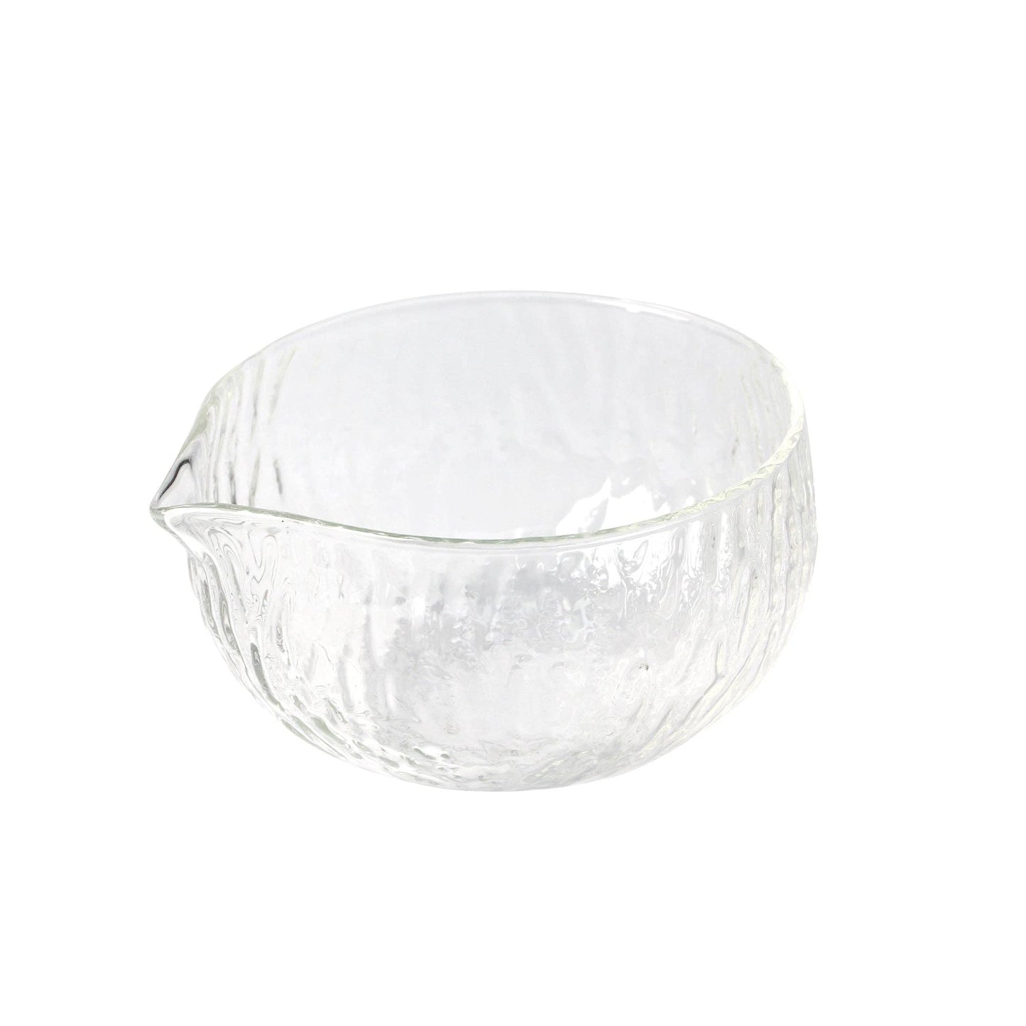 Glass Matcha Latte Bowl with Whisk and Scoop