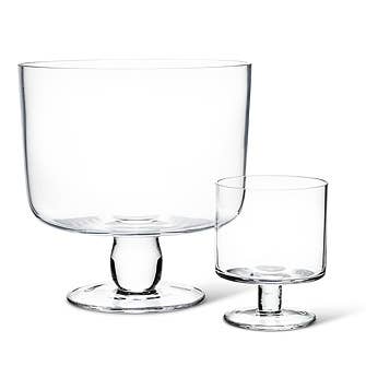 Abbott - Small Pedestal Trifle Bowl-4"H
