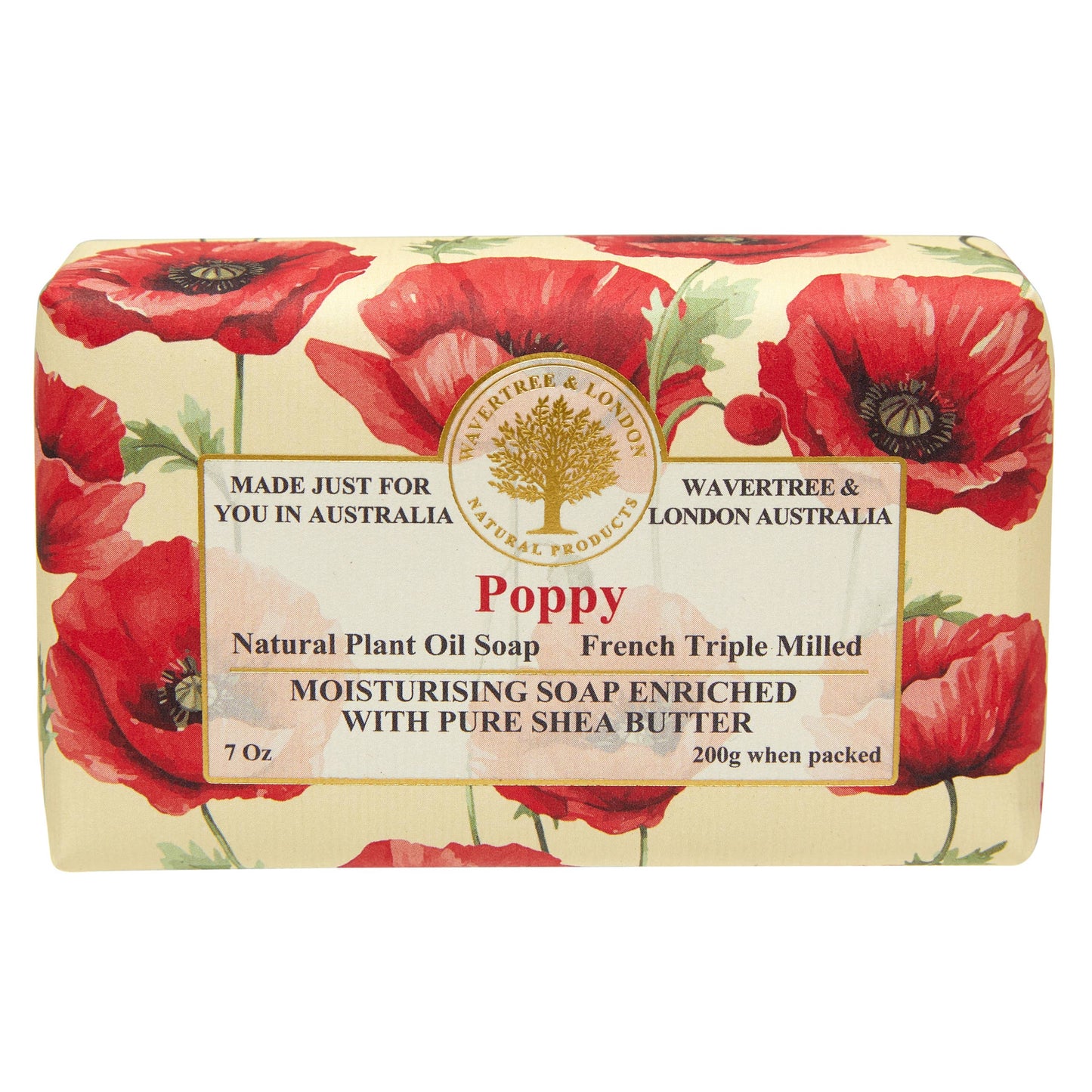 Wavertree & London Poppy Soap Bar