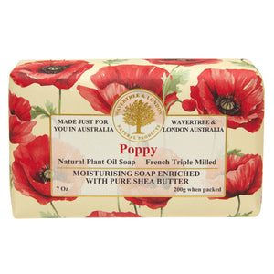 Wavertree & London Poppy Soap Bar