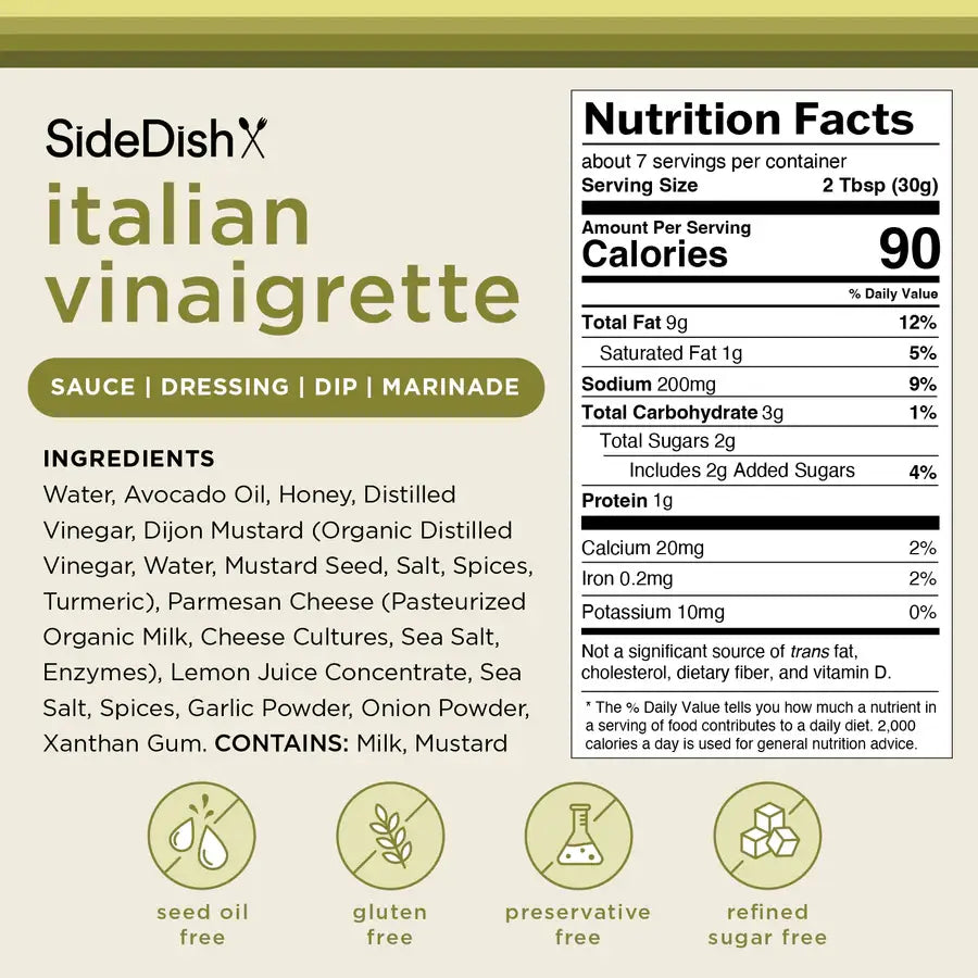 SideDish Italian Vinaigrette