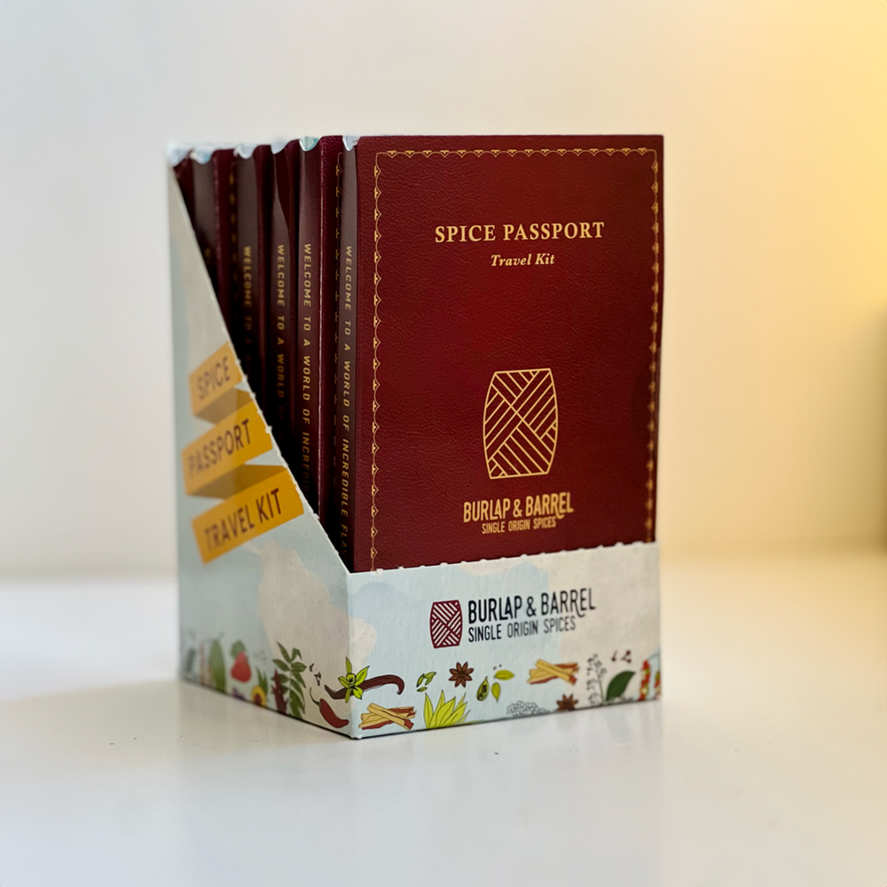 Burlap & Barrel Spice Passport Spice Passport, 8 Sample Pods