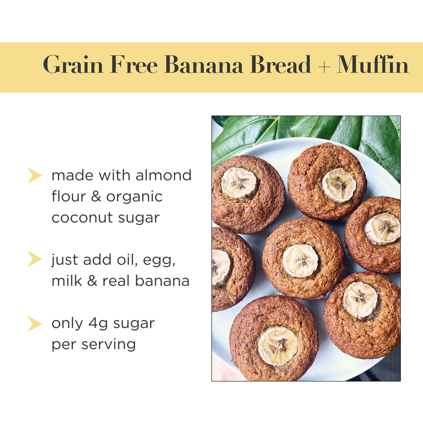Stellar Eats Banana Bread + Muffin Mix