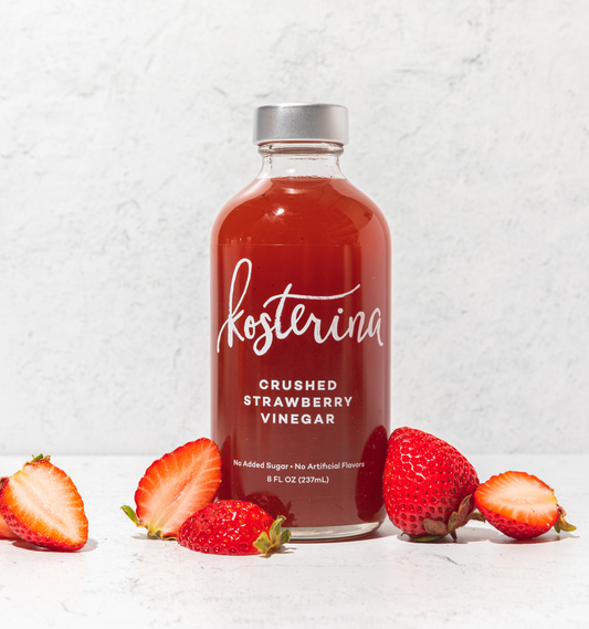 Kosterina - Crushed Strawberry Vinegar, 8 oz