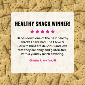 Every Body Eat® Chive & Garlic Snack Thins, 4oz