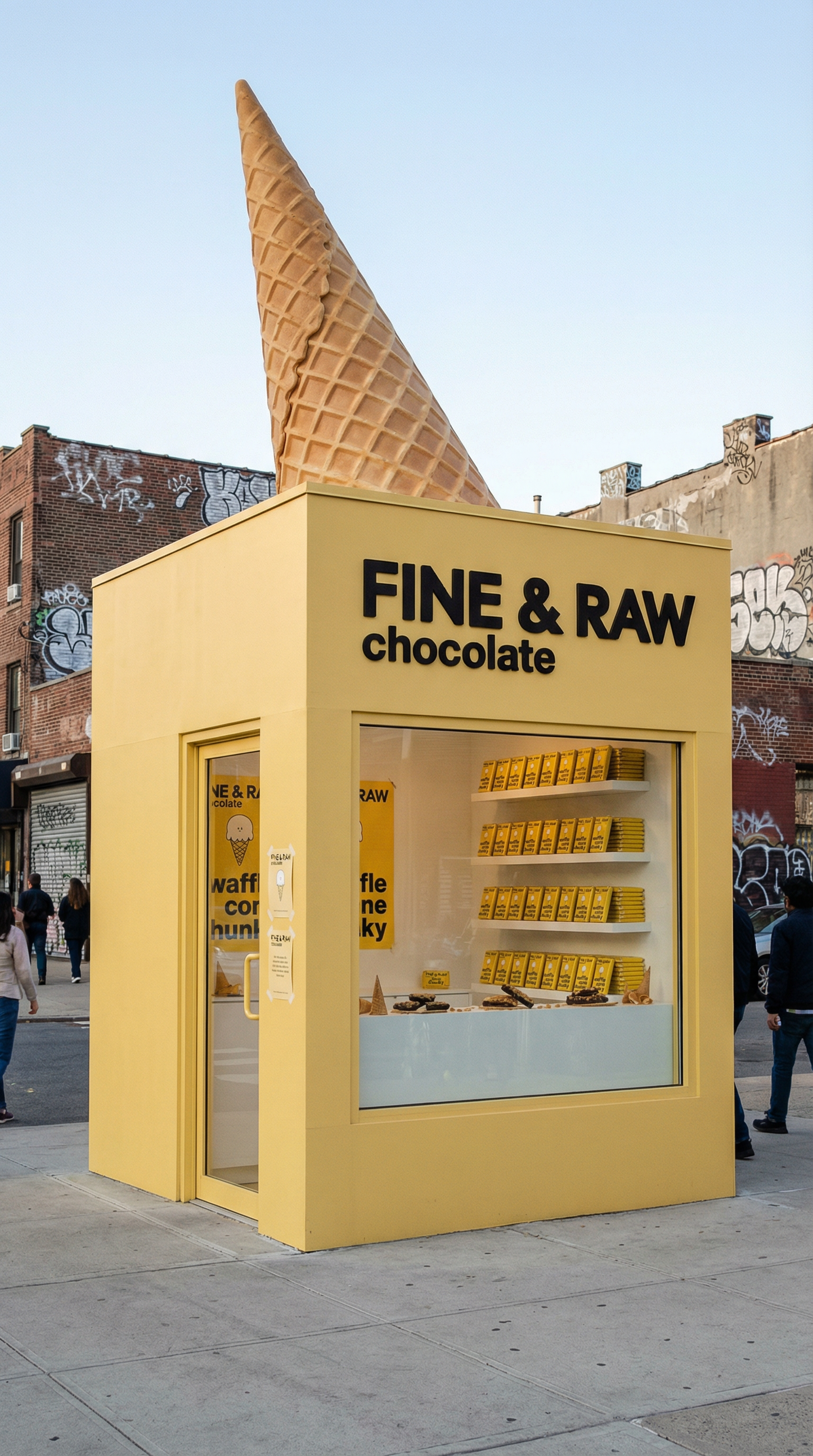FINE & RAW - Waffle Cone Chunky
