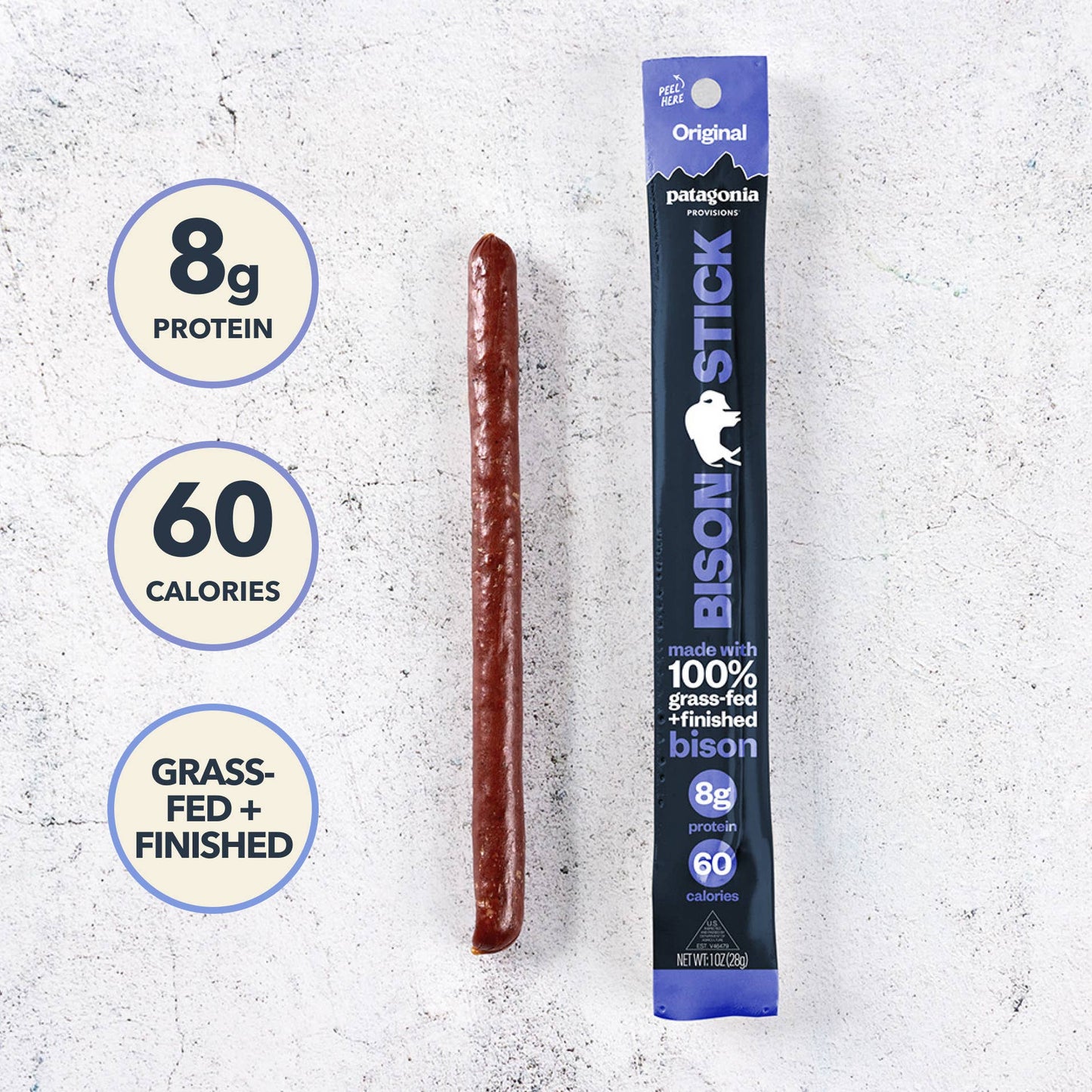 Patagonia Provisions Bison Sticks - Original