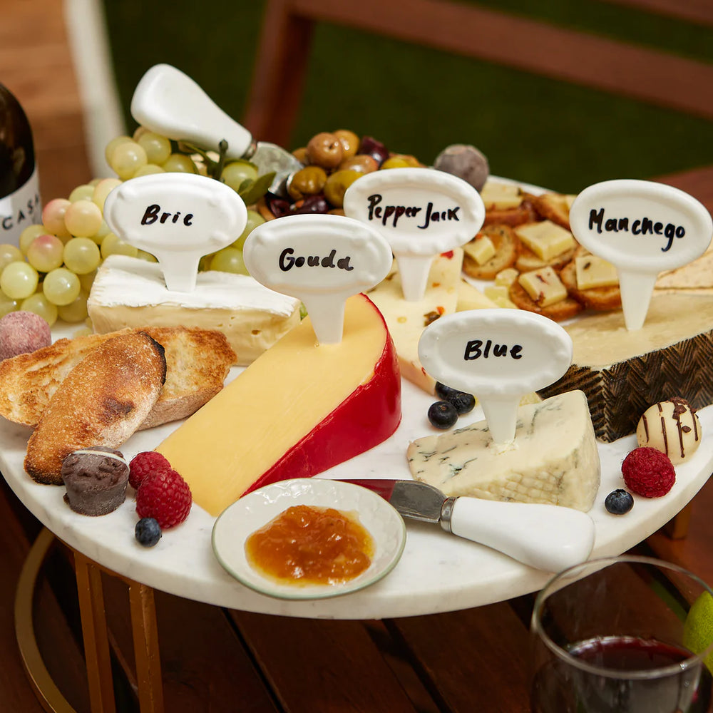 
            
                Load image into Gallery viewer, Oval Cheese Marker Set of 6
            
        