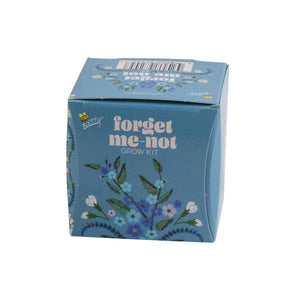 Buzzy Seeds Mini Pot Grow Kit, Forget-Me-Not